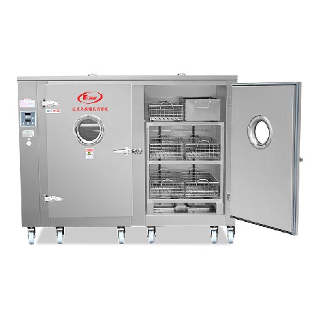 胜利牌 活动车型不锈钢远红外线高温消毒柜 商用消毒柜厂家